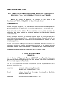 Argentina: Ministerio de Economía y Producción