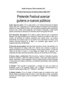 Boletín del evento - Universidad Autónoma de Nuevo León