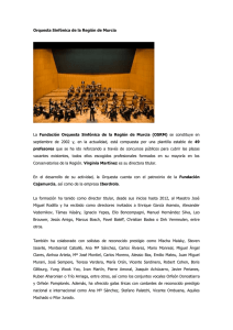 Curriculum Orquesta