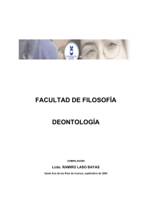Deontologia - Universidad del Azuay
