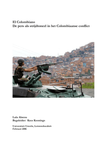 El Colombiano De pers als strijdtoneel in het Colombiaanse conflict Lula Ahrens