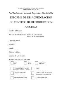 Informe de Re-acreditación - REDLARA