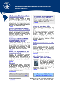 Boletin Nº24 - Construcción Metálica en América Latina