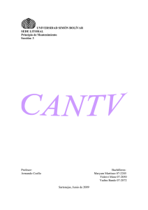 CANTV - principiosdemantenimientousb