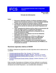 IFCS Circular de información