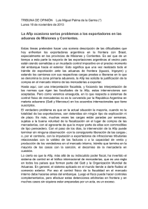 TRIBUNA DE OPINIÓN Luis Miguel Palma de la Garma (*)