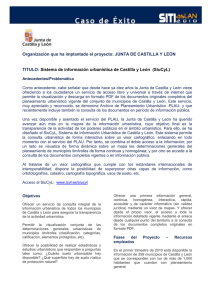 Organización que ha implantado el proyecto: JUNTA DE CASTILLA