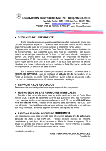 Carta mensual, Setiembre 2002 - Asociación Costarricense de