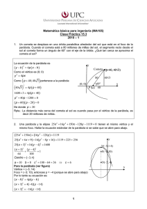 Matemática básica para ingeniería (MA105) Clase Práctica 15.3