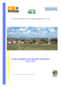 plan académico de mejora contínua del cbta 90 de cd