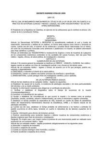 DECRETO NUMERO 0786 DE 1990 - Asociación Colombiana de