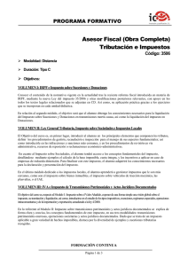 Asesoramiento fiscal. Tributación e impuestos