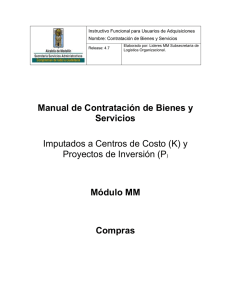 Manual SAP MM - Alcaldía de Medellín
