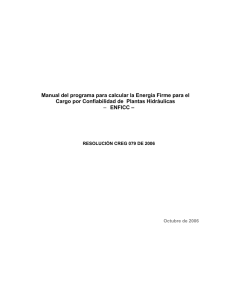 Manual HIDENFICC - CREG Comisión de Regulación de