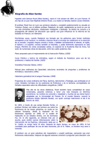 Biografía de Allan Kardec - Federación Espírita Española www