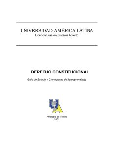 Cronograma - Universidad América Latina