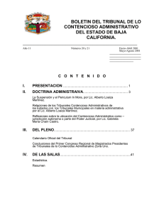 Boletín 20 - Tribunal Contencioso Administrativo del Estado de Baja