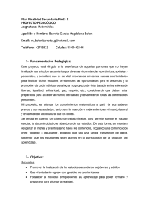 FinEs 2 ESTRUCTURA PROYECTO pedagogico
