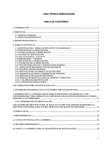 9.1 ANEXO A, Diagnóstico de señalización y demarcación