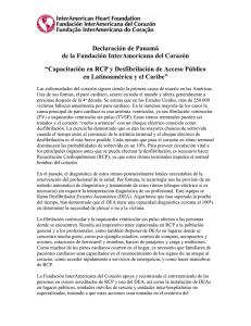 Declaración de Panamá de la Fundación InterAmericana del Corazón