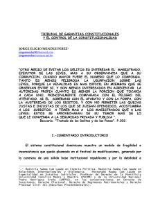 TRIBUNAL GARANTIAS CONSTITUCIONALES 2006