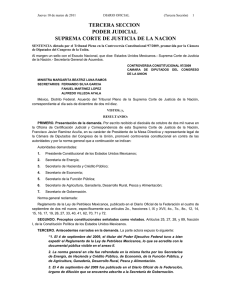 Sentencia de la SCJN: Reglamento de la Ley de Petróleos