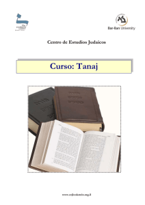 La santificación y compilación de los libros del Tanaj
