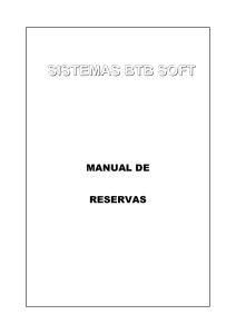 Reservas - BTB Soft