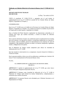Publicado en el Boletín Oficial de la Provincia de Buenos