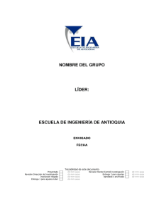 inscripción grupo investigación - Escuela de Ingeniería de Antioquia