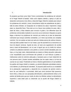 Cómo contrarrestar los problemas de nutrición en el hogar infantil la