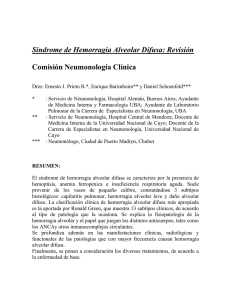 Síndrome de Hemorragia Alveolar Difusa: Revisión
