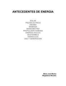 antecedentes de energia solar - Taller Calidad 1 | Diseño UC