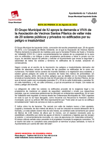 Grupo Municipal - Izquierda Unida Valladolid