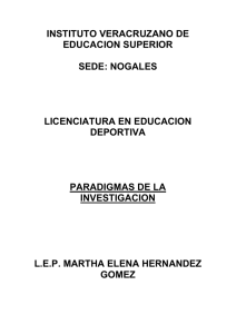 INSTITUTO VERACRUZANO DE EDUCACION SUPERIOR  SEDE: NOGALES