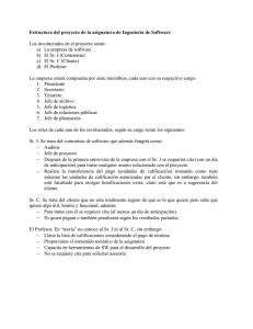 Roles en la estructura del proyecto