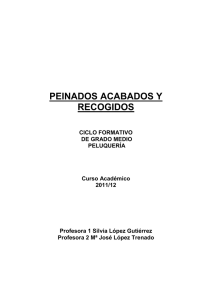 PEINADOS ACABADOS Y RECOGIDOS