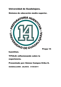 Universidad de Guadalajara activiadad 4