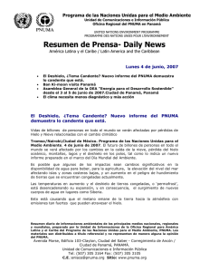 Resumen de Prensa- Daily News