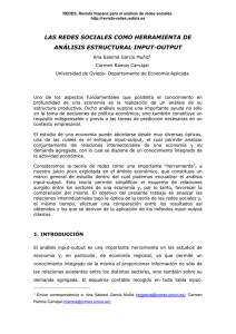 webredes/textos/input-output - Revista Hispana para el Análisis
