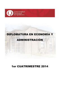 Cuadernillo Diploma en Economía y Administración 1er