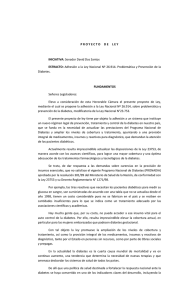 Proyecto de Ley presentado por el Senador David Rolando Dos