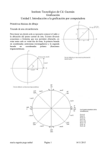 Algoritmos para dibujar una circunferencia, GRUPO B