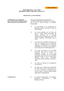 Ley 125 Reforma Tributaria