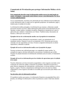 Notice of Privacy Practices (Spanish)