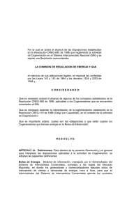 Cr107_98 - CREG Comisión de Regulación de Energía y Gas