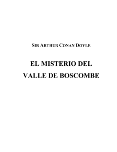 EL MISTERIO DEL VALLE DE BOSCOMBE