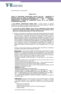 Página 1 de 8 San José de Cúcuta, 11 de julio de 2012. ADENDA