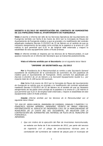 Expte. 25/2013. Decreto S-33/2013.