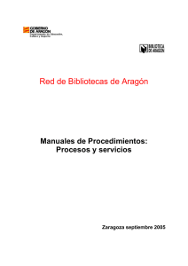 Manual de catalogación - Red de Bibliotecas de Aragón